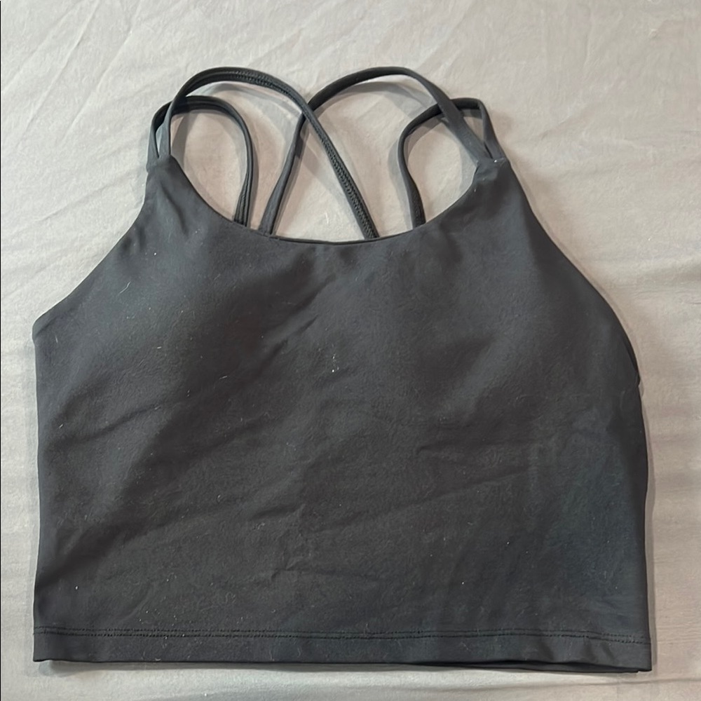Black Women's Sports Bra